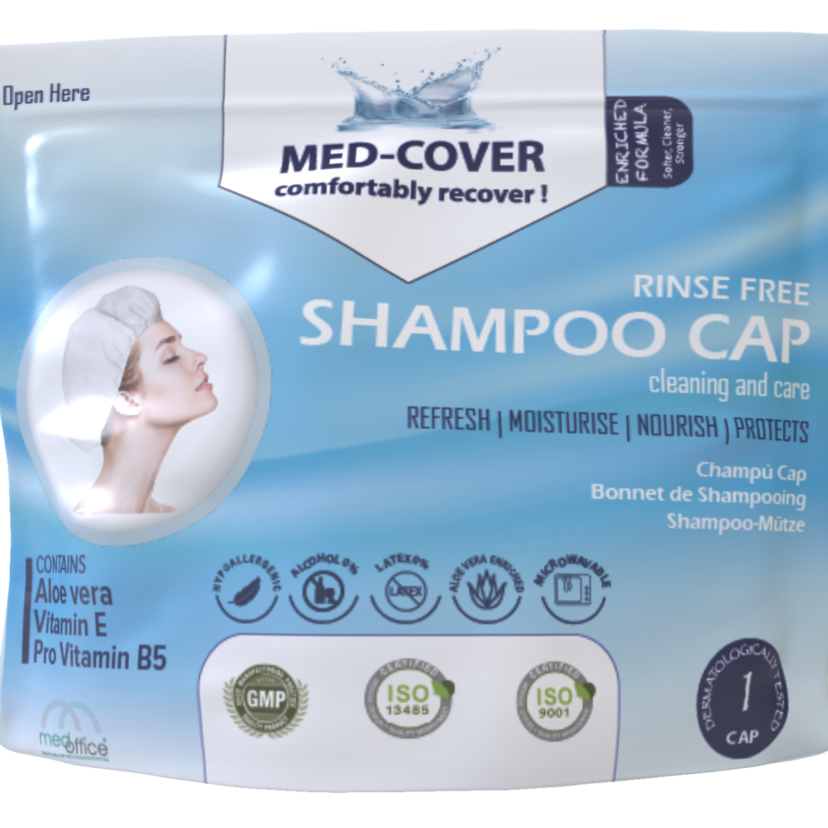 Med-Cover Shampoo Cap