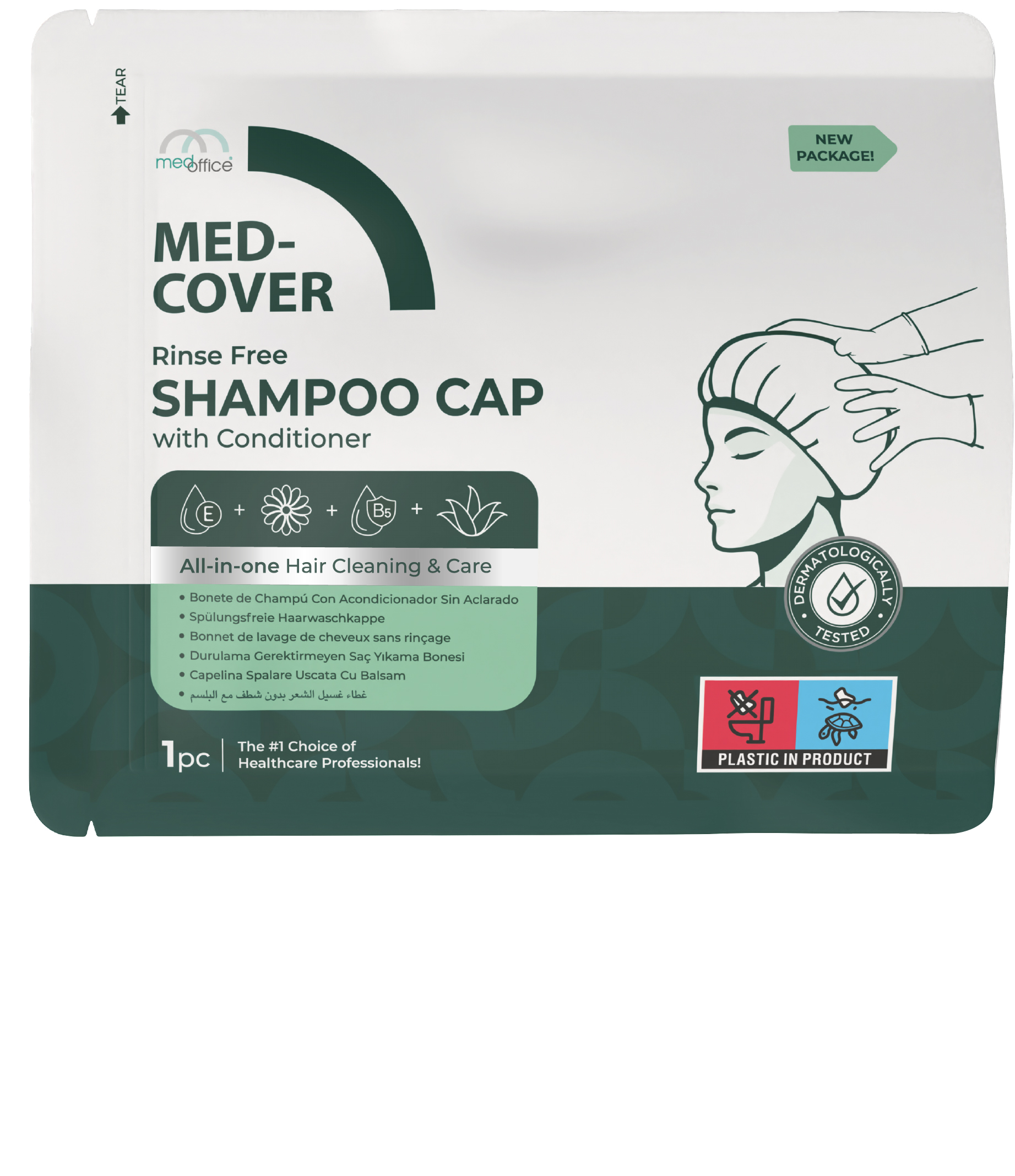 Med-Cover Shampoo Cap